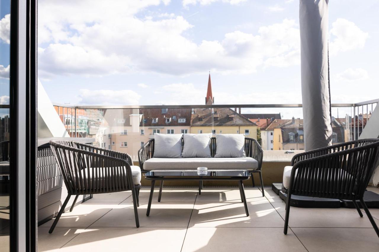 The Penthouse At Eco Smart Apartments Нюрнберг Екстериор снимка
