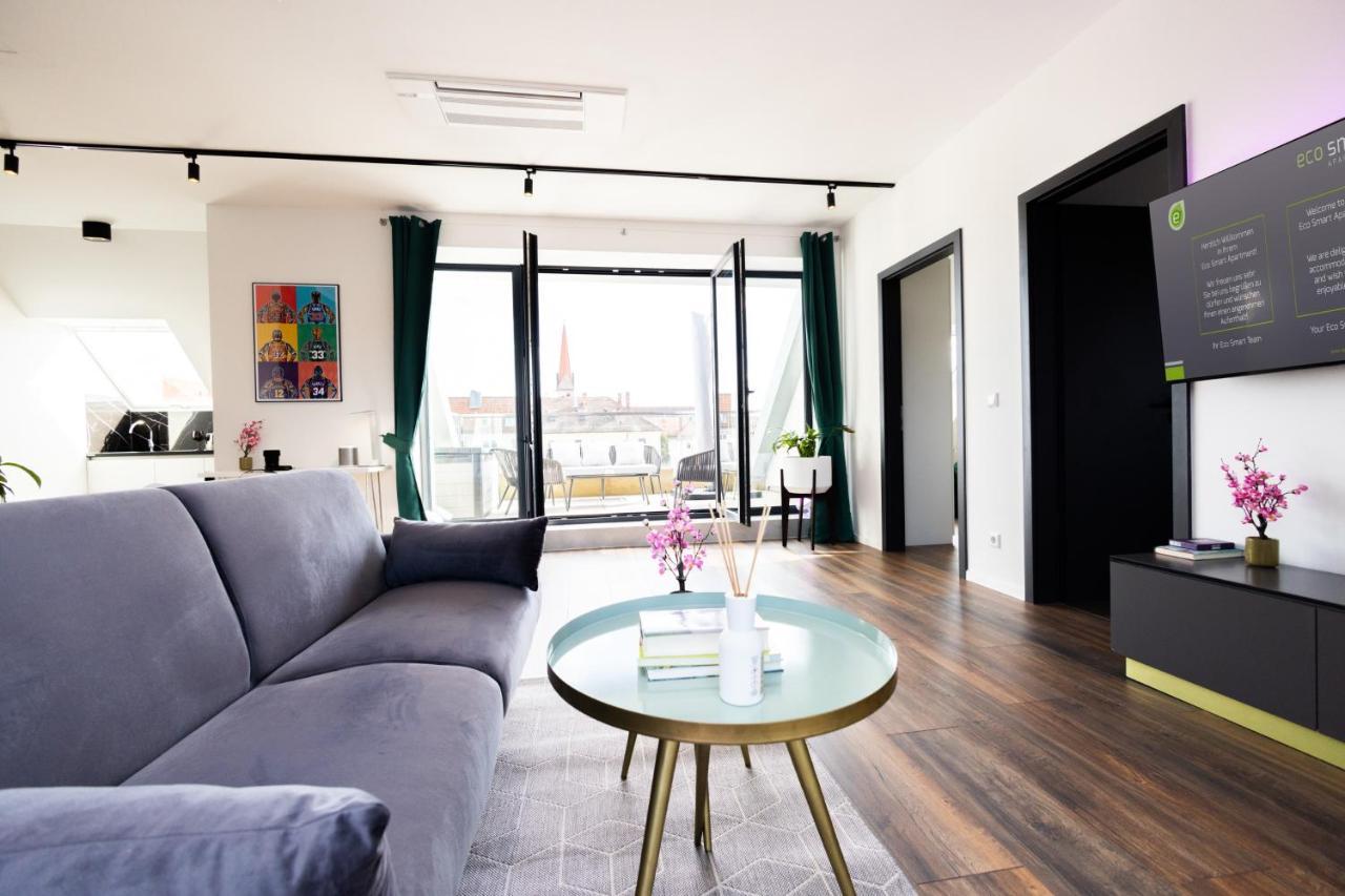 The Penthouse At Eco Smart Apartments Нюрнберг Екстериор снимка