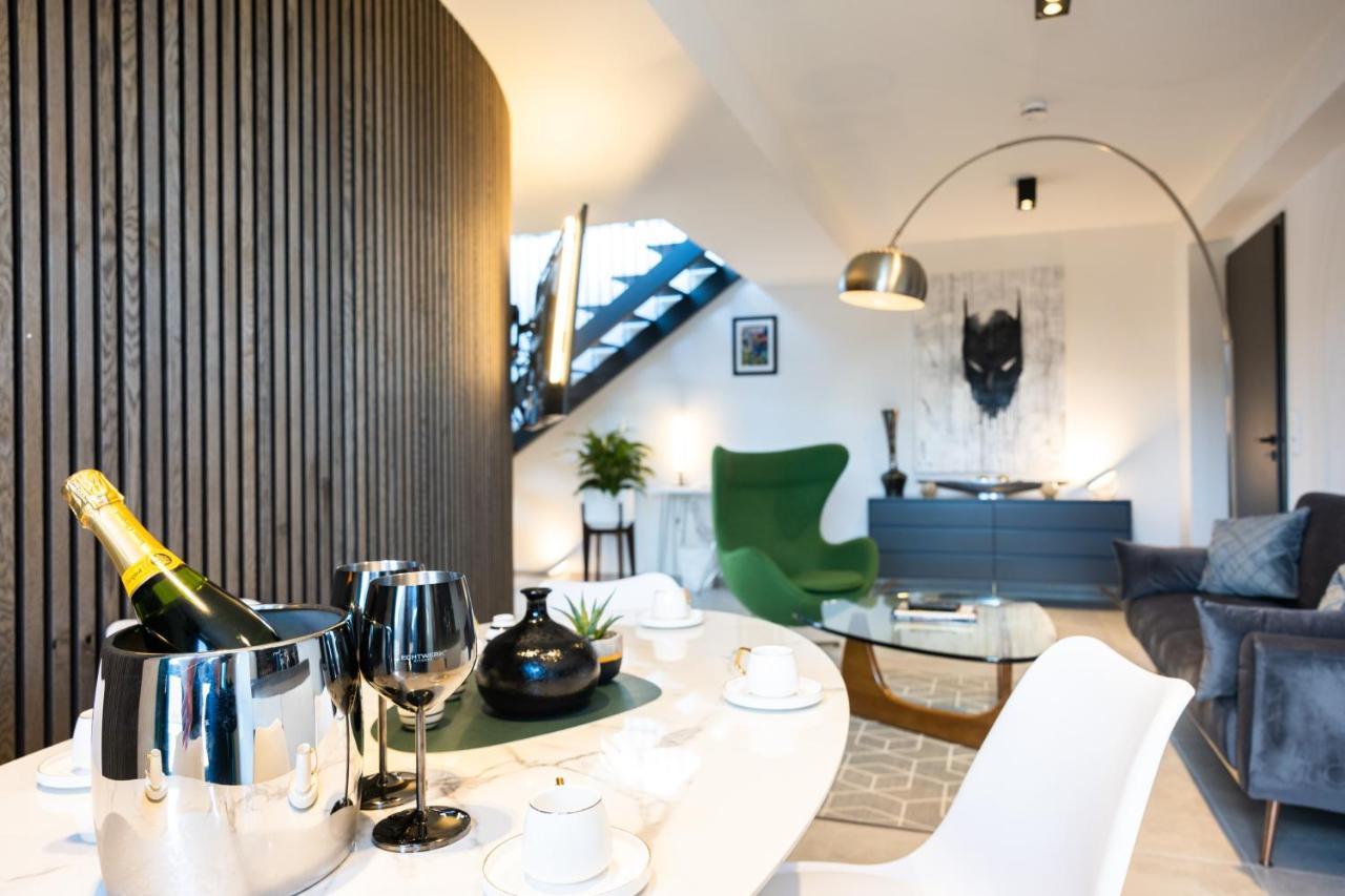 The Penthouse At Eco Smart Apartments Нюрнберг Екстериор снимка
