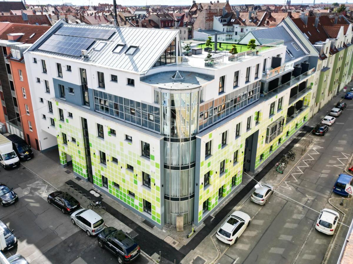 The Penthouse At Eco Smart Apartments Нюрнберг Екстериор снимка